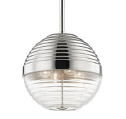 Hudson Valley - 1214-PN - Four Light Pendant - Easton - Polished Nickel