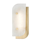 Hudson Valley - 3313-AGB - LED Wall Sconce - Yin & Yang - Aged Brass