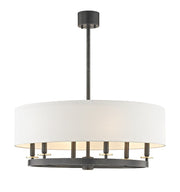 Hudson Valley - 6530-AOB - Six Light Pendant - Durham - Aged Old Bronze