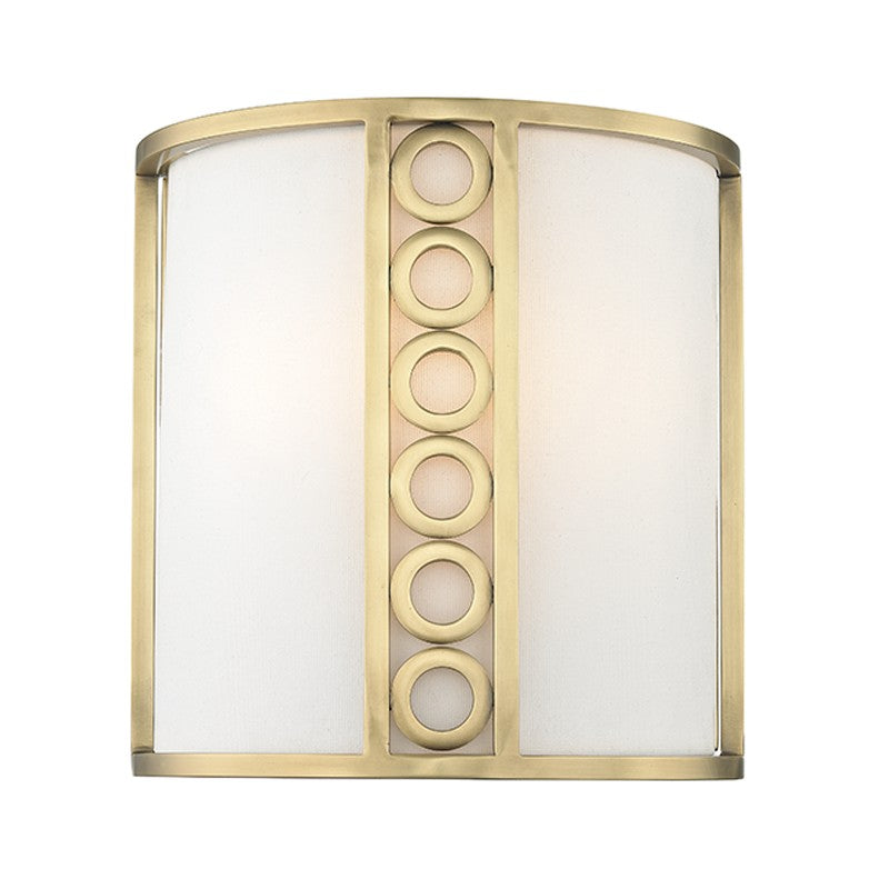 Hudson Valley - 6700-AGB - Two Light Wall Sconce - Infinity - Aged Brass