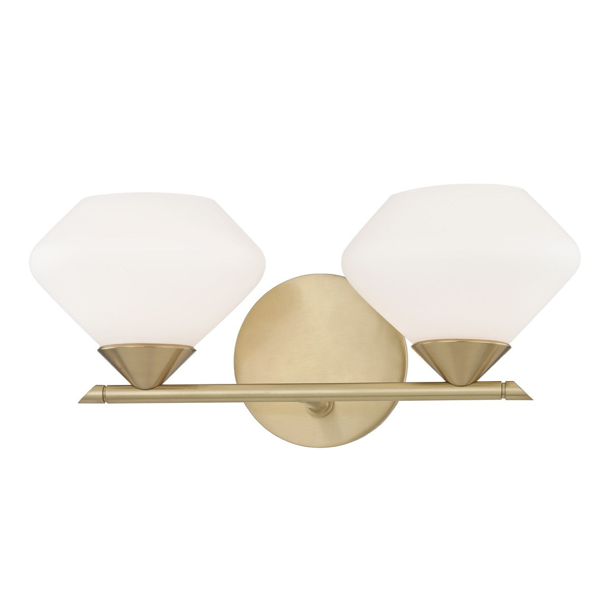 Mitzi - H136302-AGB - Two Light Bath and Vanity - Valerie - Aged Brass