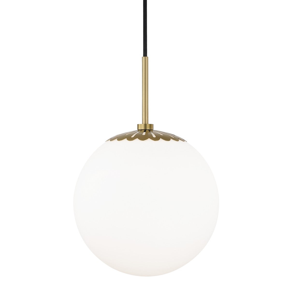 Mitzi - H193701L-AGB - One Light Pendant - Paige - Aged Brass