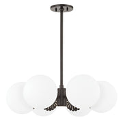 Mitzi - H193806-OB - Six Light Chandelier - Paige - Old Bronze