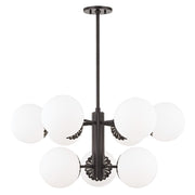 Mitzi - H193809-OB - Nine Light Chandelier - Paige - Old Bronze