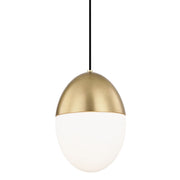 Mitzi - H206701L-AGB - One Light Pendant - Orion - Aged Brass