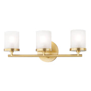 Mitzi - H239303-AGB - Three Light Bath and Vanity - Ryan - Aged Brass