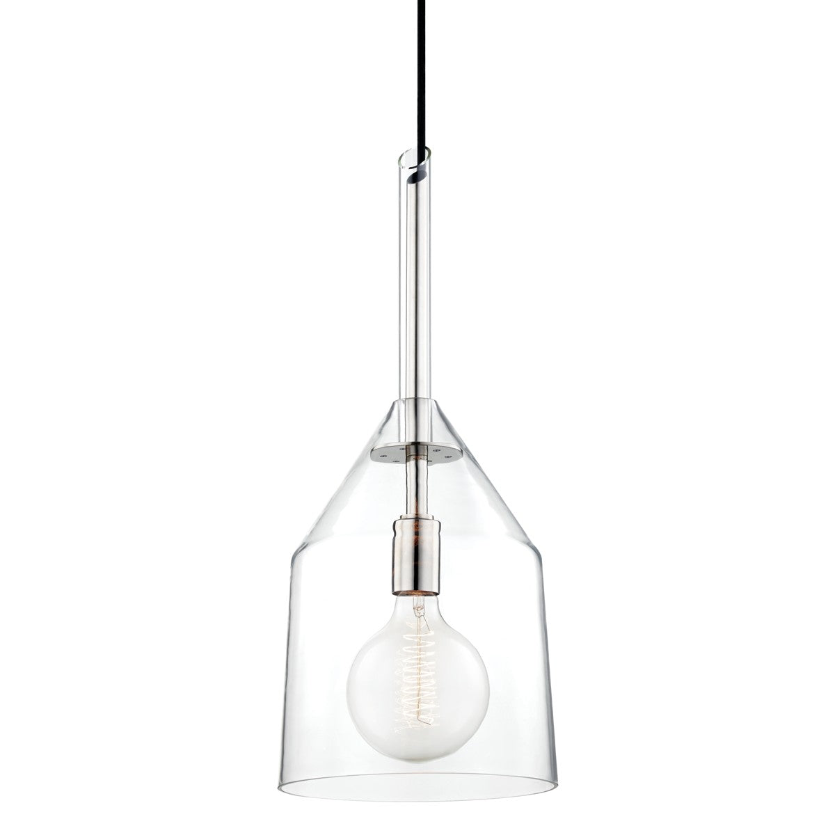 Mitzi - H252701L-PN - One Light Pendant - Sloan - Polished Nickel