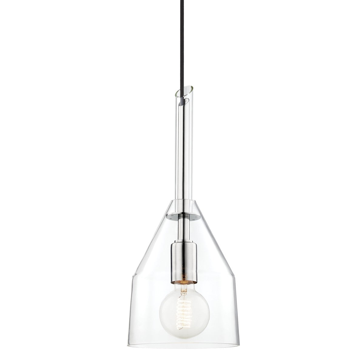 Mitzi - H252701S-PN - One Light Pendant - Sloan - Polished Nickel