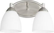 Quorum - 5069-2-65 - Two Light Vanity - Barkley - Satin Nickel