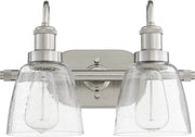 Quorum - 508-2-65 - Two Light Vanity - Hollis - Satin Nickel