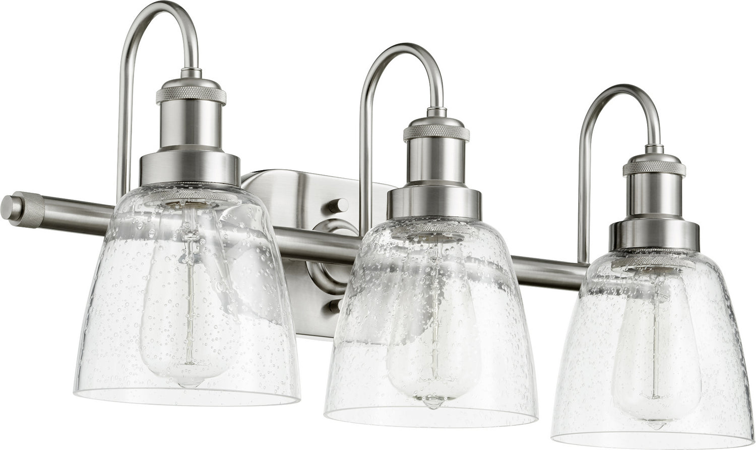 Quorum - 508-3-65 - Three Light Vanity - Hollis - Satin Nickel
