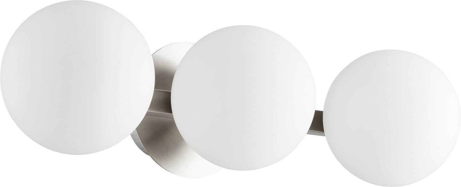 Quorum - 539-3-65 - Three Light Vanity - Jasper - Satin Nickel