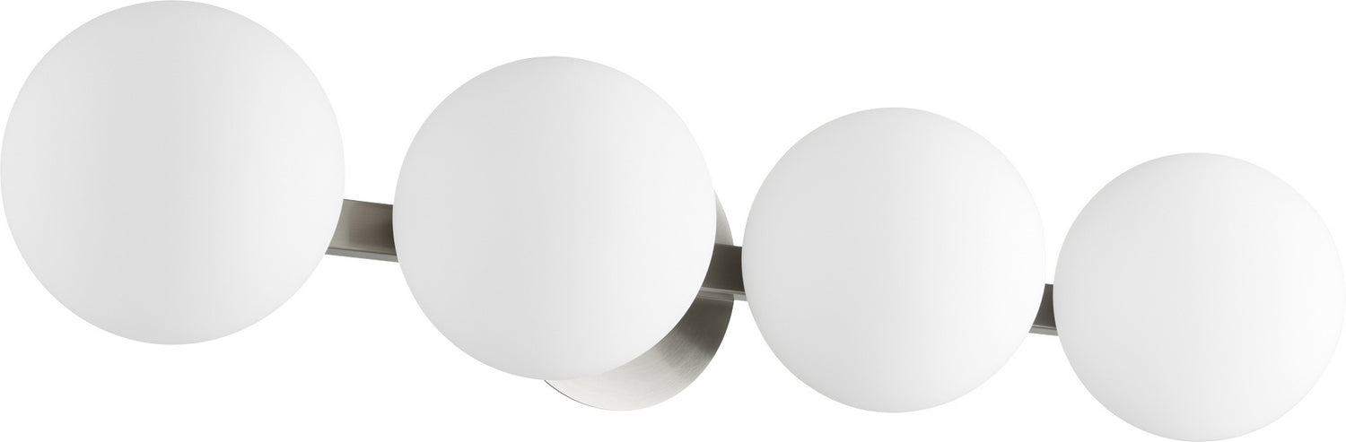 Quorum - 539-4-65 - Four Light Vanity - Jasper - Satin Nickel