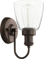 Quorum - 548-1-86 - One Light Wall Mount - Hollis - Oiled Bronze