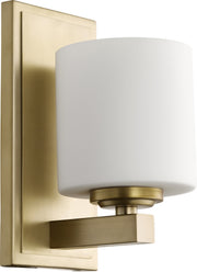 Quorum - 5669-1-80 - One Light Wall Mount - Kaplan - Aged Brass