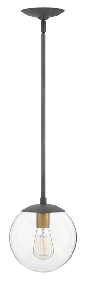 Hinkley - 3747DZ - LED Pendant - Warby - Aged Zinc