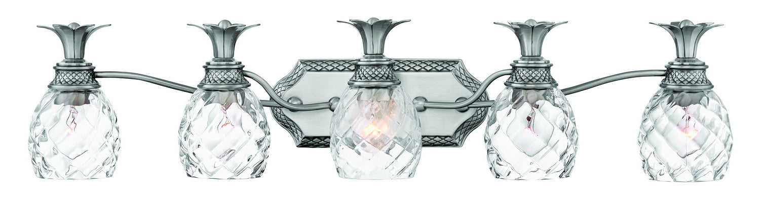 Hinkley - 5315PL - LED Vanity - Plantation - Polished Antique Nickel