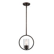 Millennium - 2351-RBZ - One Light Mini-Pendant - Delano - Rubbed Bronze