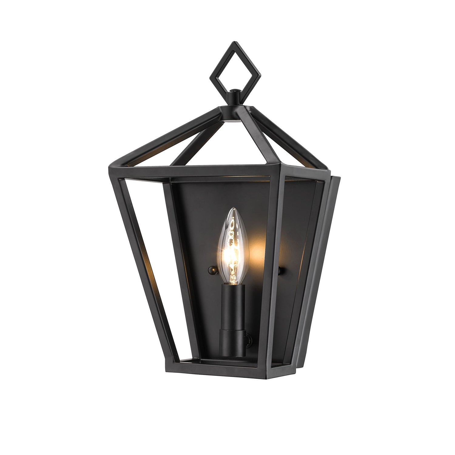 Millennium - 2571-MB - One Light Wall Sconce - Matte Black