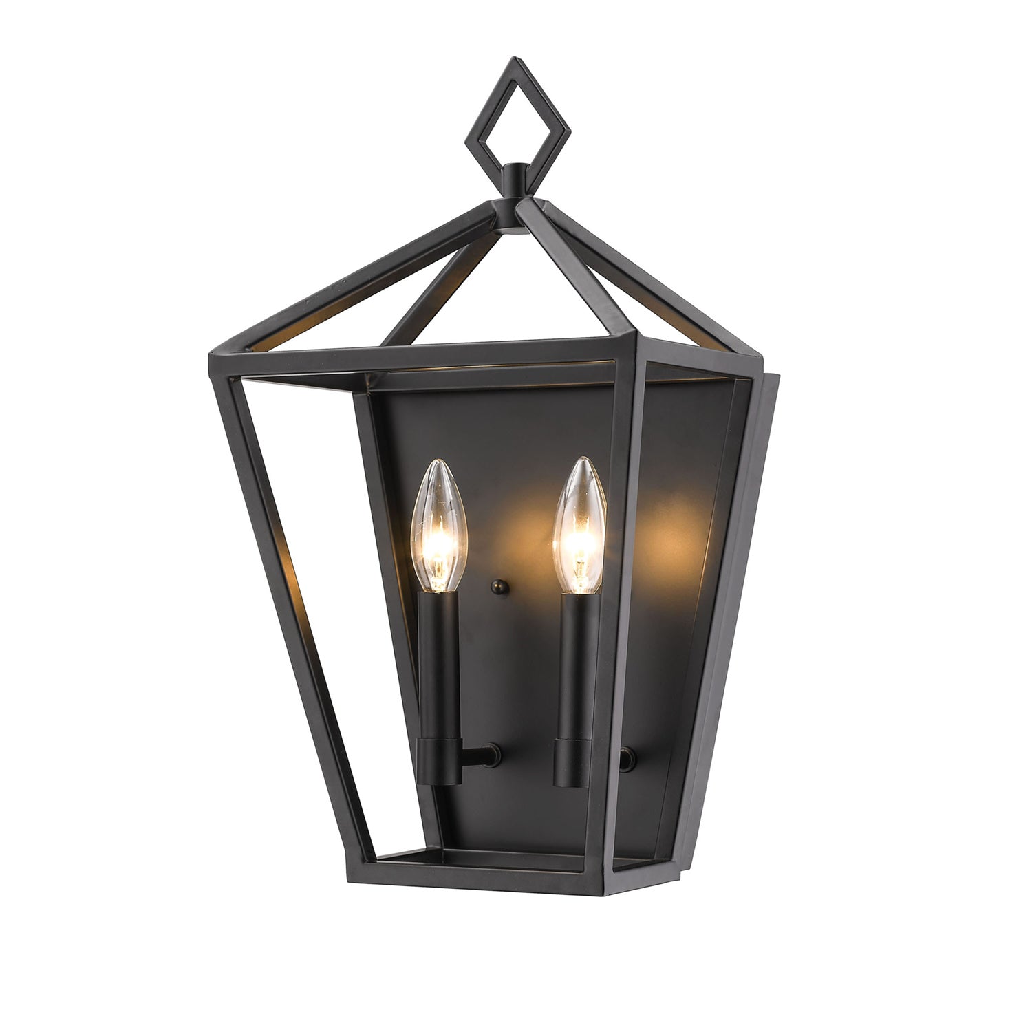 Millennium - 2572-MB - Two Light Wall Sconce - Matte Black