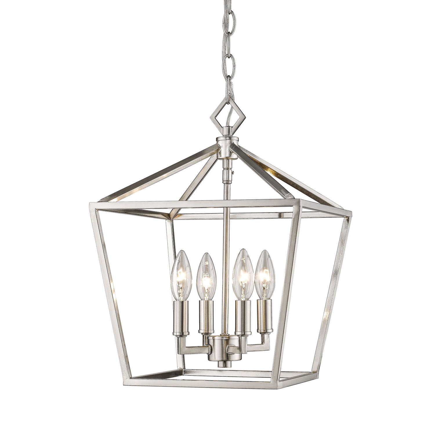 Millennium - 3234-SN - Four Light Pendant - Satin Nickel