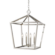 Millennium - 3244-SN - Four Light Pendant - Satin Nickel
