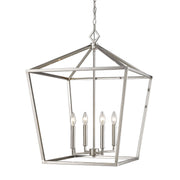 Millennium - 3254-SN - Four Light Pendant - Satin Nickel