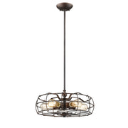 Millennium - 3425-RBZ - Five Light Pendant - Rubbed Bronze