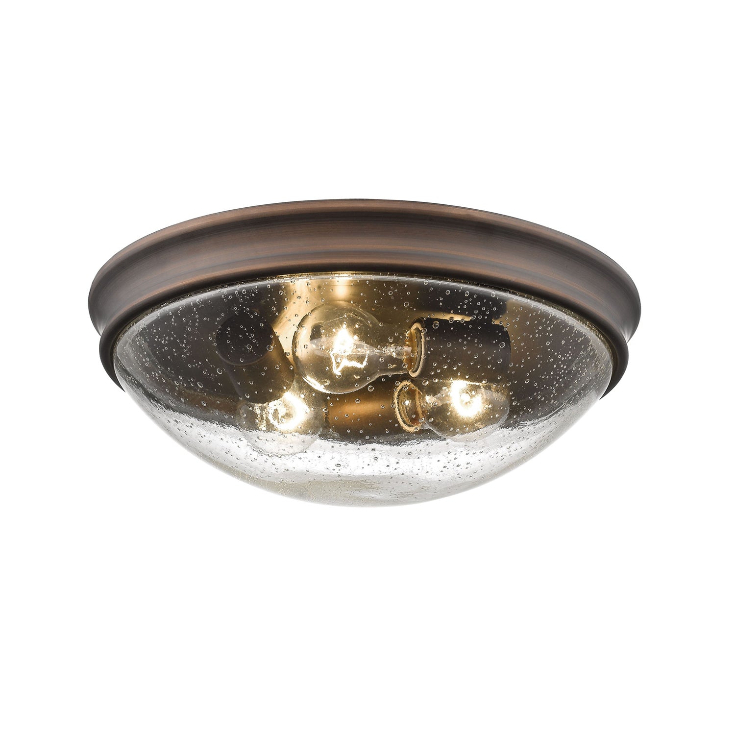 Millennium - 5229-RBZ - Three Light Flushmount - Rubbed Bronze
