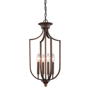 Millennium - 635-RBZ - Four Light Pendant - Rubbed Bronze