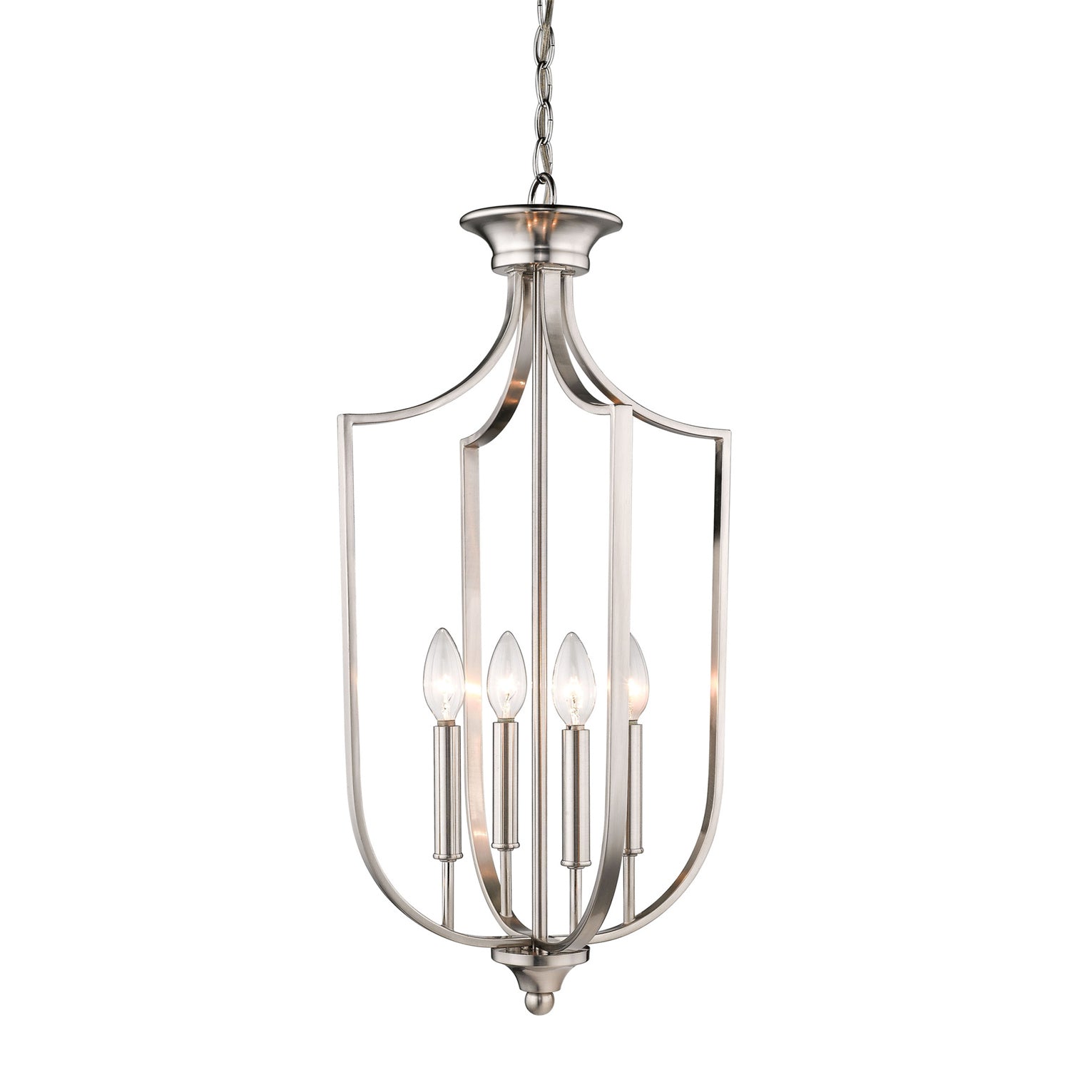 Millennium - 636-BN - Four Light Pendant - Brushed Nickel