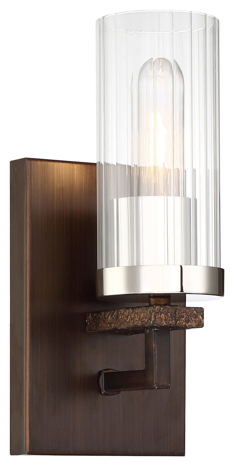 Minka-Lavery - 4601-101 - One Light Bath - Maddox Roe - Iron Ore w/Gold Dust Highlights