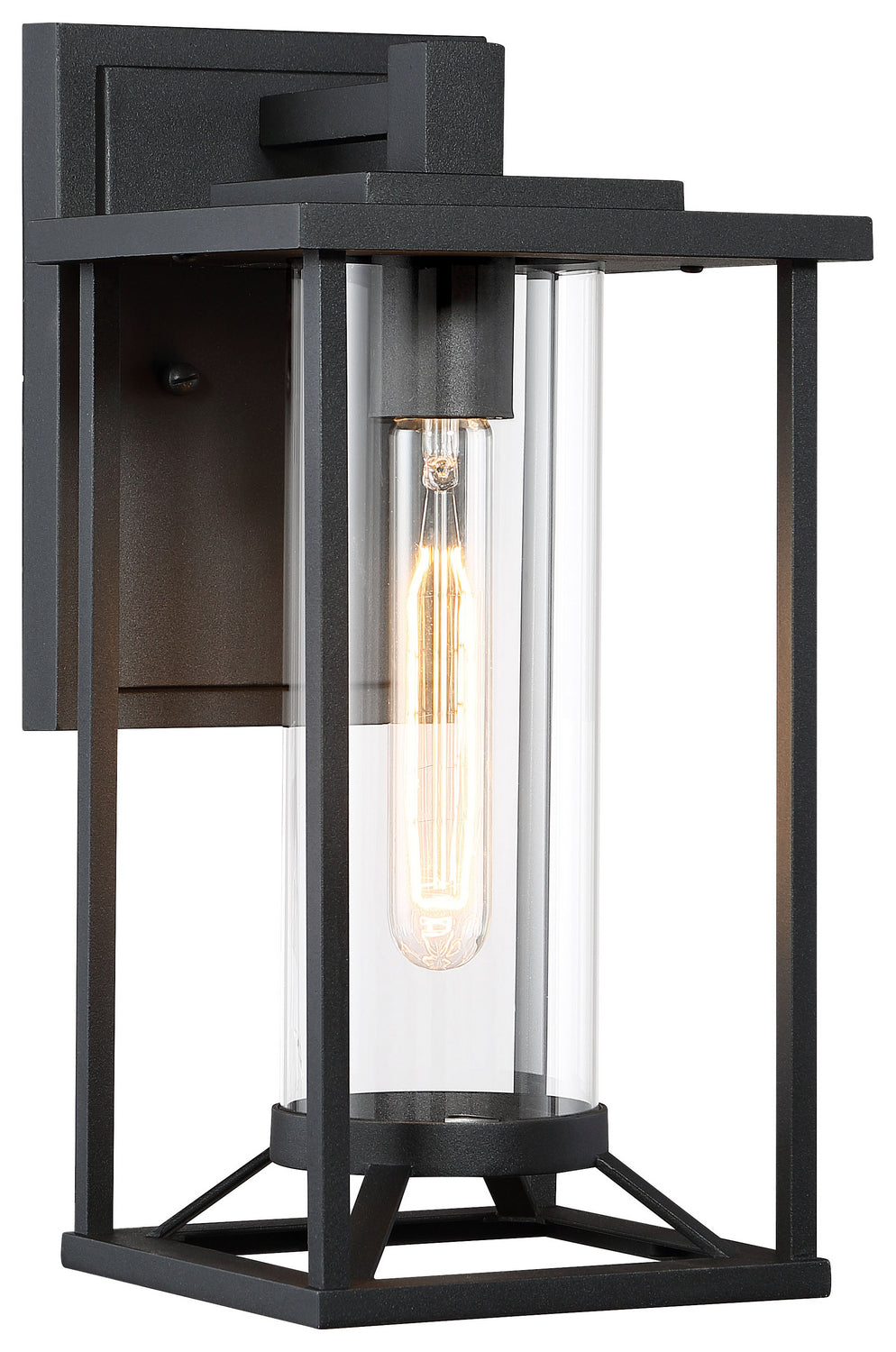 Minka-Lavery - 72472-66 - One Light Outdoor Wall Mount - Trescott - Black