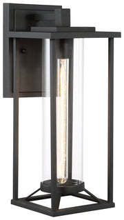 Minka-Lavery - 72473-66 - One Light Outdoor Wall Mount - Trescott - Black