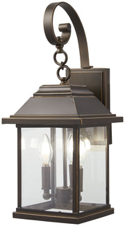 Minka-Lavery - 72632-143C - Three Light Outdoor Wall Mount - Mariner's Pointe - Oil Rubbed Bronze w/Gold Highlights