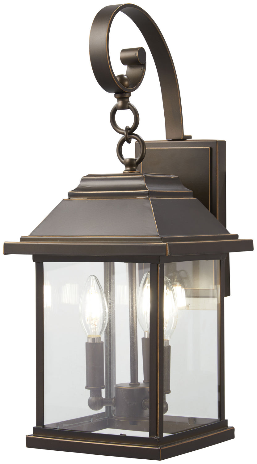 Minka-Lavery - 72632-143C - Three Light Outdoor Wall Mount - Mariner's Pointe - Oil Rubbed Bronze w/Gold Highlights