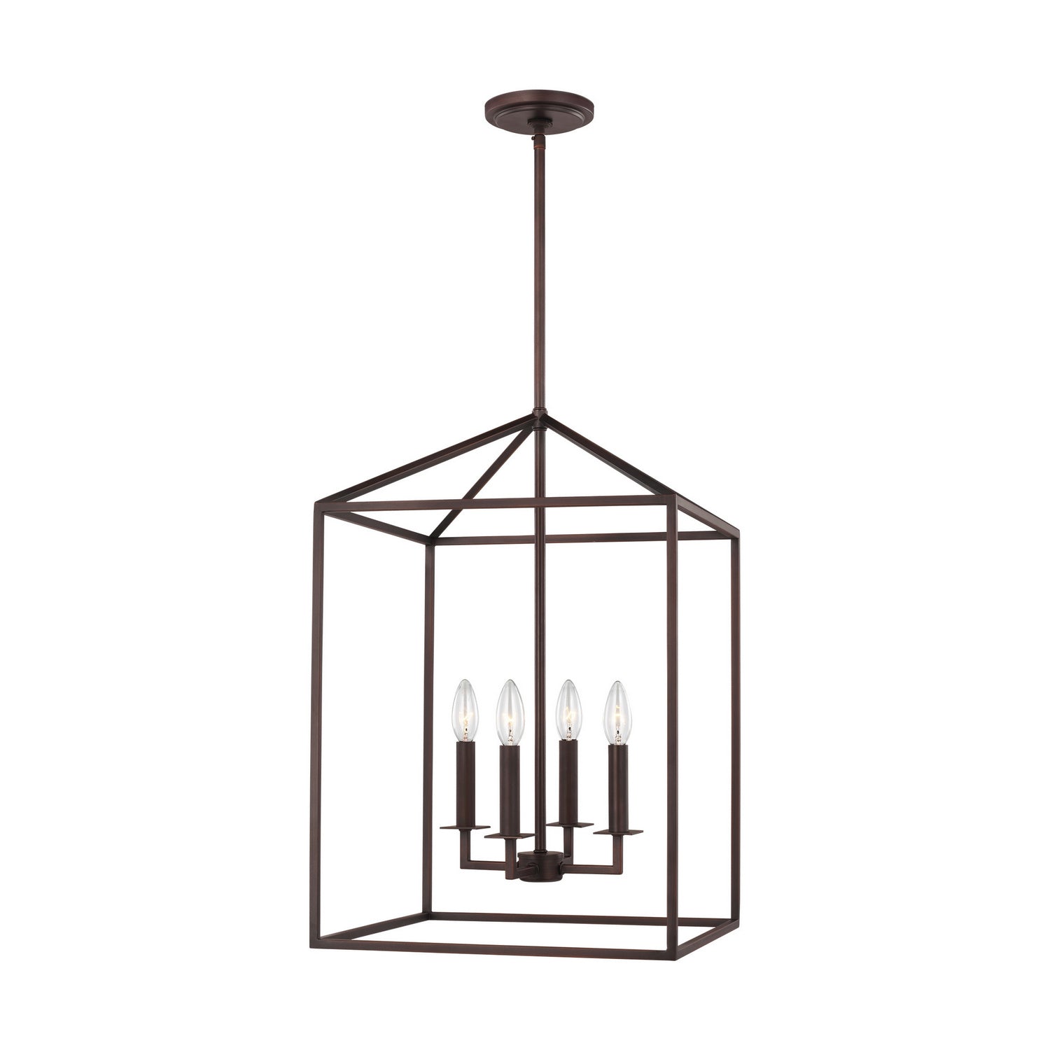 Generation Lighting - 5115004-710 - Four Light Hall / Foyer - Perryton - Bronze