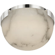 Visual Comfort Signature - KW 4011PN-ALB - LED Flush Mount - Melange - Polished Nickel