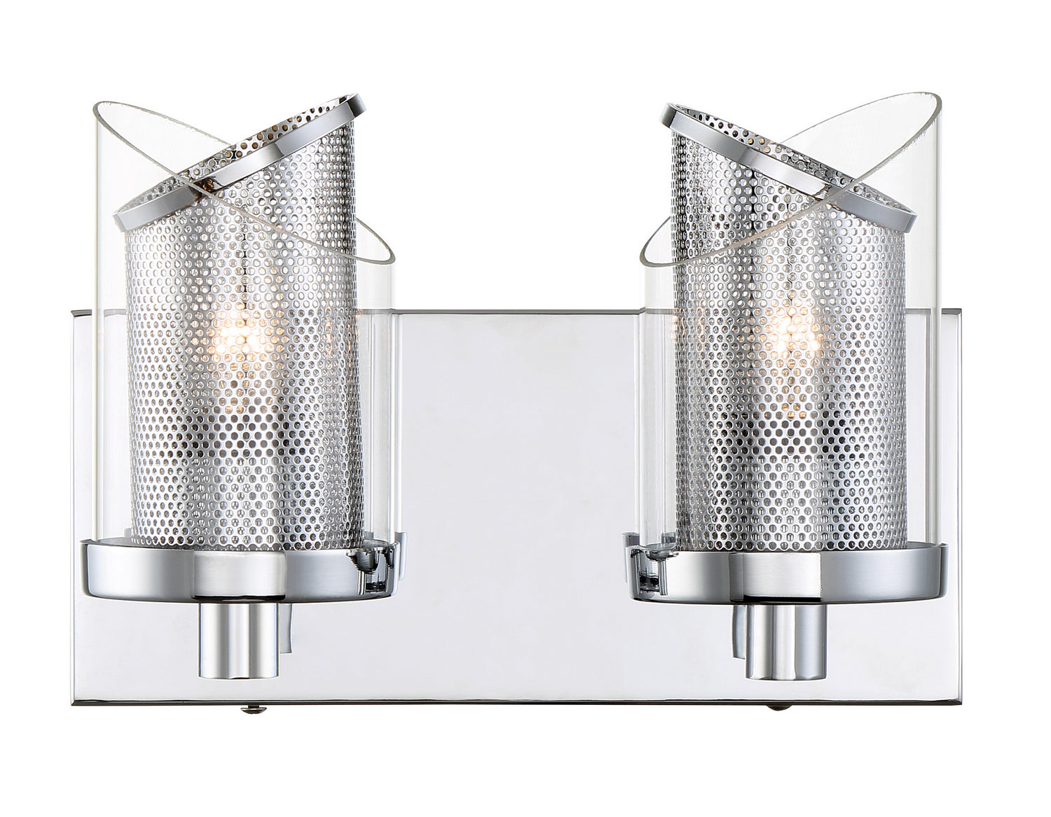 Varaluz - 246B02CH - Two Light Bath - So Inclined - Chrome