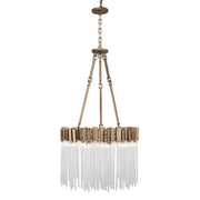 Varaluz - 309P06HG - Six Light Pendant - Matrix - Havana Gold