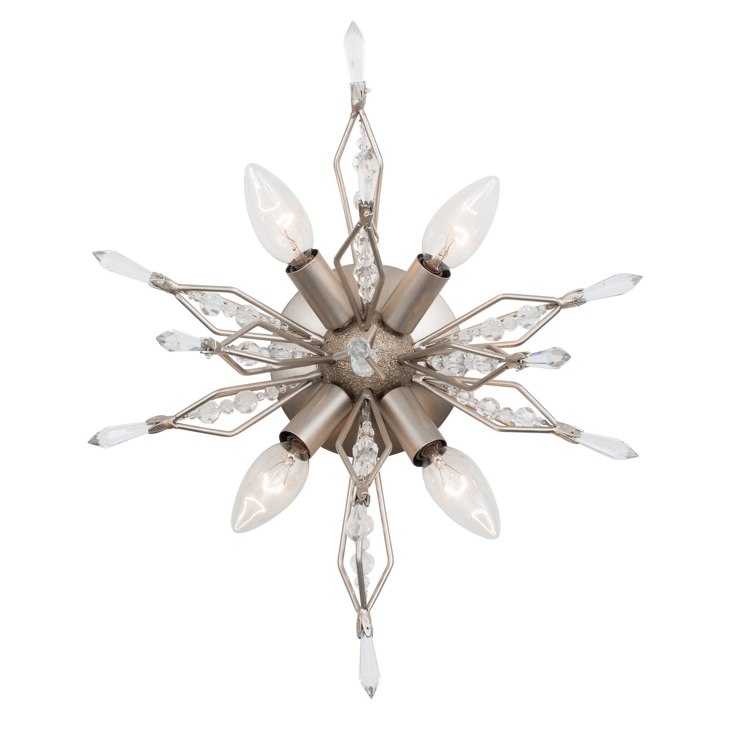 Varaluz - 311W04GD - Four Light Wall Sconce - Orbital - Gold Dust