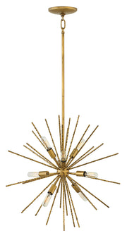 Fredrick Ramond - FR43014BNG - LED Chandelier - Tryst - Burnished Gold
