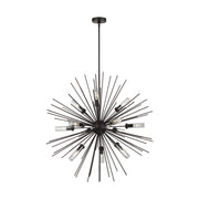 Visual Comfort Studio - OLF3296/12ORB - 12 Light Outdoor Chandelier - Hilo - Oil Rubbed Bronze