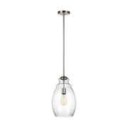 Generation Lighting - P1484SN - One Light Pendant - Marino - Satin Nickel