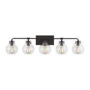 Visual Comfort Studio - VS24405ORB - Five Light Vanity - Clara - Oil Rubbed Bronze