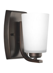 Generation Lighting - 4128901-710 - One Light Wall / Bath Sconce - Franport - Bronze