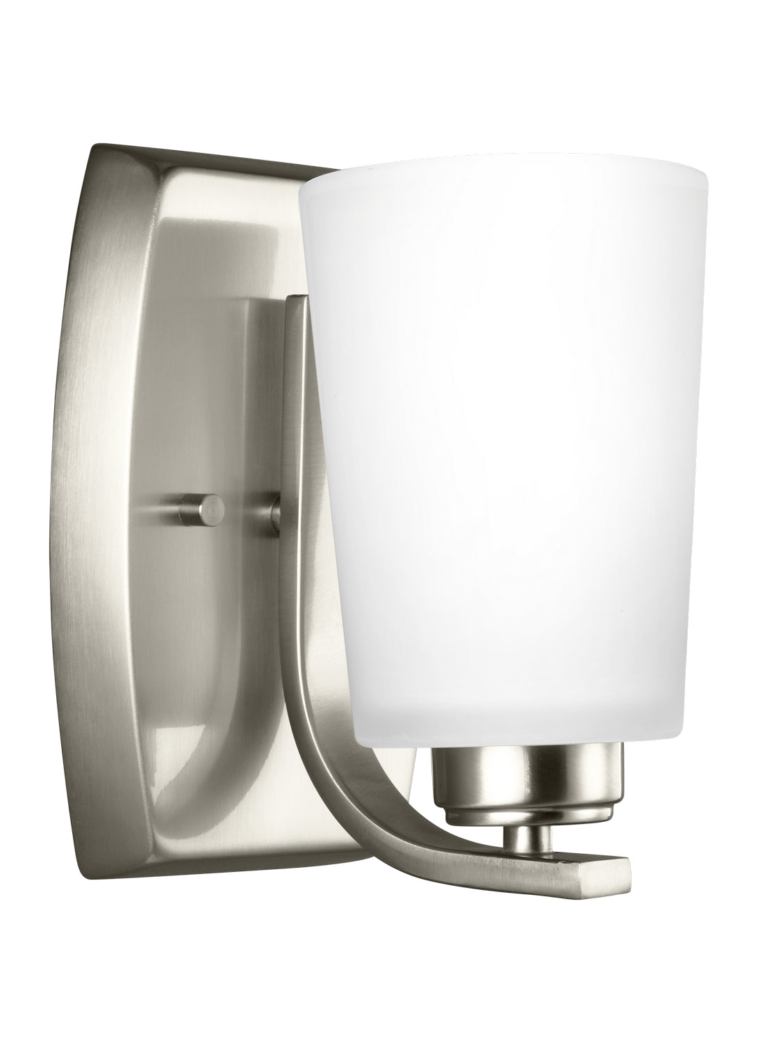 Generation Lighting - 4128901EN3-962 - One Light Wall / Bath Sconce - Franport - Brushed Nickel