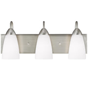 Generation Lighting - 4420203EN3-962 - Three Light Wall / Bath - Seville - Brushed Nickel