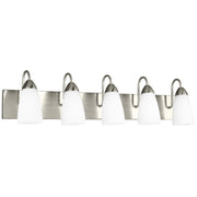 Generation Lighting - 4420205-962 - Five Light Wall / Bath - Seville - Brushed Nickel