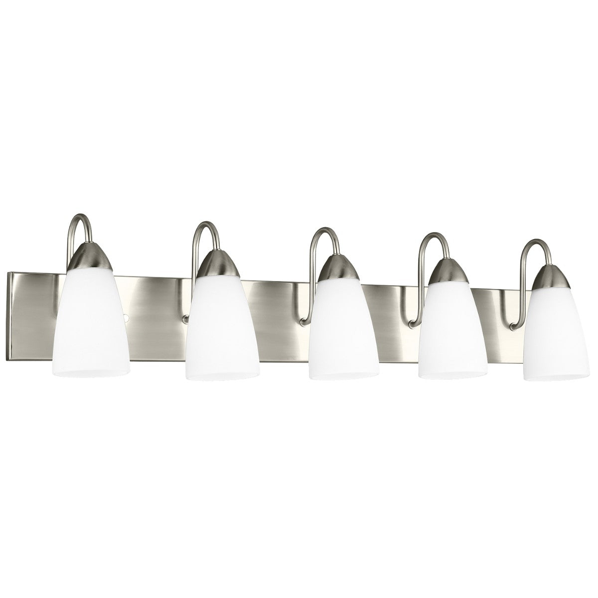 Generation Lighting - 4420205EN3-962 - Five Light Wall / Bath - Seville - Brushed Nickel